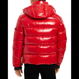 Veste matelassée imperméable surdimensionnée à capuche pour homme, sur mesure par le fabricant, OEM, grande taille, pour homme, veste matelassée décontractée pour homme, pour l'extérieur - Product Image 2