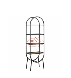 Maceta de pie multicapa para interiores, maceta de Metal, soporte para macetas, venta al por mayor, diseños simples, hogar, interior, flor de hierro moderna - Product Image 1