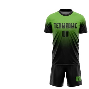 Camiseta de Fútbol Sublimada Personalizada OEM ODM, Cuello Redondo Unisex, Manga Corta, Absorbe la Humedad, Ajuste Atlético, Ropa Deportiva para Adultos - Product Image 2