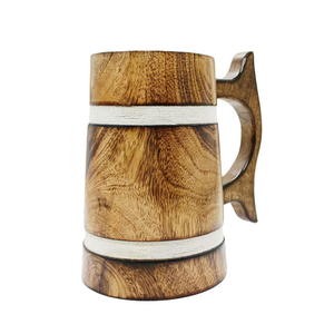 Saniya Handicraft Indian Natural Wooden Travel Coffee <b>Mug</b> High <b>Thermal</b> New Design Home Kitchen Tabletop Eco-Friendly - Product Image 2