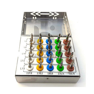 Taladros de implante de alto rendimiento con tapón para procedimientos de cirugía de implante seguro Taladros de implante dental quirúrgico con tapón - Product Image 2