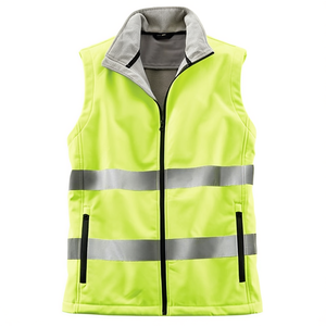 เสื้อกั๊กสะท้อนแสงสีเหลือง Terrax Workwear รุ่น EN 20471 Class 1 พร้อมแถบสะท้อนแสงและไฟ  สินค้าส่งเสริมการขาย - Product Image 2