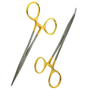 Pinces Mayo Hegar à pointe dorée en carbure de tungstène, porte-aiguilles Mayo Hegar - Product Image 1