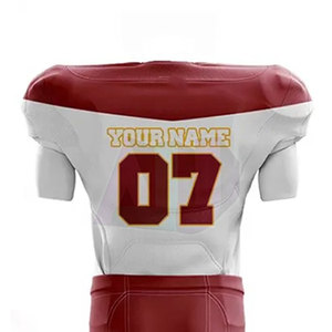 Nouveauté Meilleure conception Uniformes de football américain légers à manches courtes Fabriqués en matériau respirant Convient pour le sport - Product Image 5
