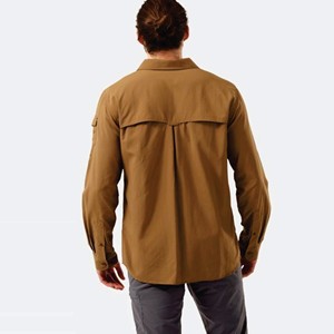 Vêtements de compression respirants de haute qualité chemises pour hommes en coton impression 3D personnalisée boutons brodés chemise décontractée pour hommes en plein air - Product Image 6