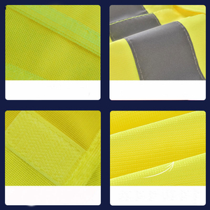 Venta caliente Material de poliéster de alta calidad OEM ODM 2024 Ropa DE TRABAJO Hombres Mujeres Chaleco de seguridad - Product Image 5