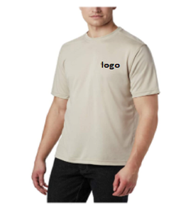 เสื้อยืดผู้ชาย,เสื้อยืดพิมพ์ลายที่กำหนดเองเสื้อยืดพิมพ์โลโก้ Meeker แขนสั้นลูกเรือโพลีเอสเตอร์100% นำเข้าจากบังคลาเทศ - Product Image 1