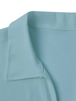 Camisetas Deportivas Casuales de Manga Corta para Mujer, Tejido Transpirable que Absorbe la Humedad, Cuello en V, Personalizables y Ecológicas