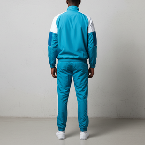 ชุดวอร์มผู้ชาย NEXT WAVE แบบ Color Blocking ระบายอากาศได้ดี กางเกงขายาวทรงสปอร์ต มีกระเป๋าข้าง เหมาะสำหรับใส่ในฤดูใบไม้ร่วง ผลิตจากผ้าฝ้ายฟลีซ 100% - Product Image 3