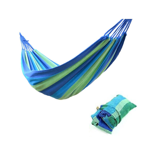 Balançoire de jardin pour 2 personnes, chaise longue portable en tissu, mobilier d'extérieur 230x160cm + cordes - Product Image 3