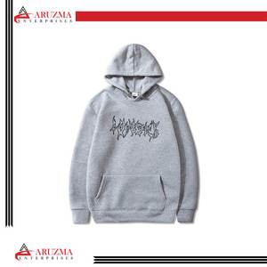 Men's 100% Polyester Winter <b>Sweatshirts</b> Full Dye Jumper Embroidered Logo Solid Fleece 3D Sublimation Printed Hoodies - Product Image 6