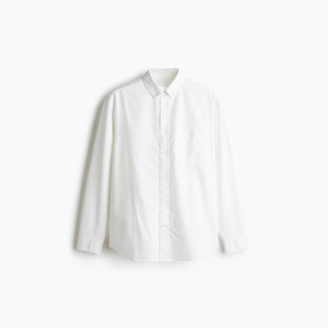 Camisa Oxford de Corte Regular para Hombre, Elegante Camisa de Algodón con Botones, Camisa Formal Casual de Negocios para Oficina, Camisa de Manga Larga para Hombre - Product Image 6