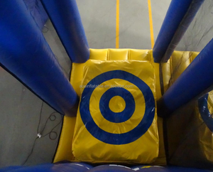 Khổng lồ lớn Mega nhà bị trả lại 5K chạy sự kiện bouncy nhảy lâu đài ngoài trời Inflatable Insane 5K chạy khóa học trở ngại - Product Image 2