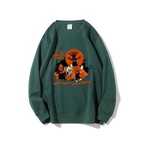 Sudaderas de Forro Polar Elástico Estampado Cómodas de Otoño/Invierno para Hombre y Mujer, Sudadera con Capucha Sólida, Bolsillo Delantero Holgado, Estilo Urbano Moderno - Product Image 3