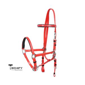 Conjunto de Brida Premium Blanca para Caballo de Resistencia con Pechopetral, Riendas y Cabestro Ajustable - Equipo Ecuestre - Product Image 4