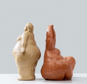Estatua de Resina Abstracta de Hombre <span class=keywords><strong>Gordo</strong></span> con Logotipo Personalizado, Decoración para el Hogar, Estatua de Resina para Sala de Estar, Dormitorio, Tocador, Obra de Arte - Product Image 6