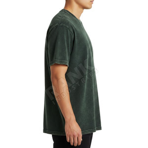 Camisetas de Hombre con Lavado Ácido, Diseño Superior, Talla Personalizada, Nuevas, Elegantes, de Primera Calidad, Fabricadas en Pakistán - Product Image 4