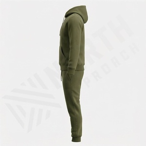 Sudadera con Capucha para Hombre, 100% Algodón, Color de Contraste, Felpa Gruesa, Peso Pesado, Cordón Ajustable, Cómoda, Duradera, con Logotipo Personalizado - Product Image 3