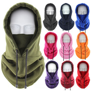 Winter Warmer Fleece Balaclava Full Face <b>Mask</b> Motorcycle Cycling Thermal Hood Liner Shield Hat Sports Ski Bike Bicycle Snowboard - Product Image 1