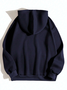 Sudadera con Capucha y Bolsillo Canguro para Hombre, 100% Algodón, Diseño Moderno de Invierno, GSM450, con Cordón Ajustable, Venta al Por Mayor, OEM, Personalizada, 2025 - Product Image 5