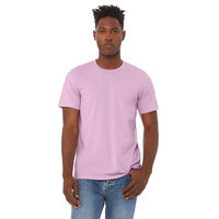 Unisex Jersey T-Shirt | Bella Canvas Everyday Essential Männer Frauen Atmungsaktiv Blank Light Violet T-Shirt Ideale Gewohnheit