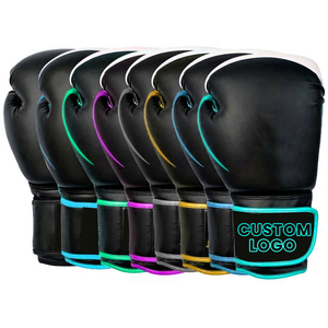 Gants de boxe universels personnalisables, matériau léger, antidérapant, respirant, MMA, kickboxing, sparring - Product Image 4