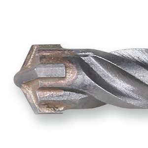 BETA Multi-Pack Hammer Drill Bits for Masonry & <b>Concrete</b> with Milled Shanks 4 Spirals 4 <b>Cutters</b> SDS Plus Tang - Product Image 2