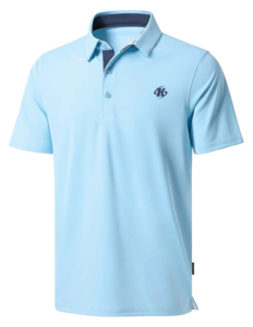 Camisas de Golf para Hombre, Sólidas, de Secado Rápido, Transpirables, de Alto Rendimiento, Manga Corta, con Cuello, para Uso Casual y Deportivo - Product Image 3