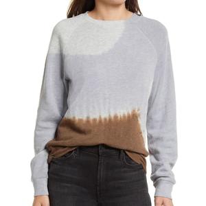 2025 femmes grande taille ajusté décontracté hiver hauts à manches longues sweat avec col rond avant Logo doublé Jersey coupe décontractée - Product Image 6