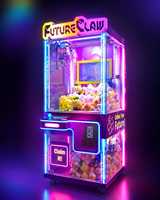 Mesin Cakar Masa Depan 2026 Mesin Cakar Layar Digital Generasi Berikutnya Mesin Cakar Digital Arcade HoloCrane Mesin Penjual Otomatis Sesuai ADA Multifungsi