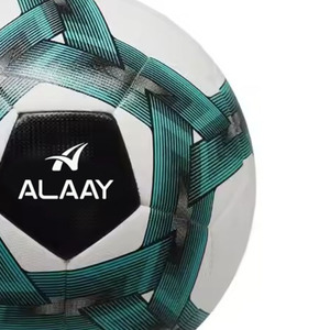 Balón de Fútbol Híbrido de PU de Alta Calidad Alaay, Tamaño Oficial 5, Personalizado para Entrenamiento y Partido, Costuras Ocultas, Logotipo Impreso - Product Image 4