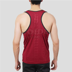 Camiseta sin mangas de color personalizada al por mayor para hombre, ropa deportiva, camiseta sin mangas personalizada para hombre, camiseta sin mangas para hombre - Product Image 2