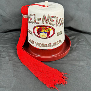 Artículo en Oferta, Sombrero Fez Informal 100% Lana con Borla e Impresión de Insignias Personalizadas, Sombreros Fez Shriner a Precio de Mayoreo - Product Image 2