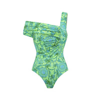 JSN 2026 Maillot de bain une pièce sexy personnalisé pour femme à manches longues, col en V profond, avec robe de bain, maillot de bain échancré sexy, tenue de plage