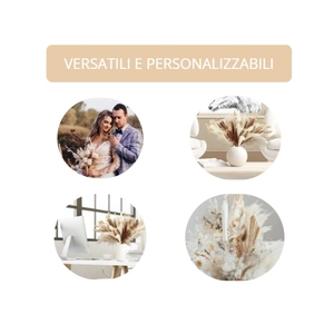 Ensemble de 50 herbes décoratives séchées naturelles, herbe de la pampa et fleurs séchées de style bohème pour la décoration de la maison et des vases de mariage - Product Image 5