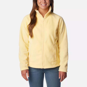 Chaquetas de Forro Polar para Mujer, Personalizadas al por Mayor, para Invierno, Gruesas, sin Capucha, con Cierre Completo, 100% Algodón, Ecológicas, Transpirables y Reversibles - Product Image 1