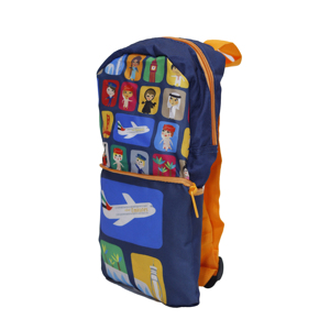 Custom Foldable Kids <b>Backpack</b> Lightweight Polyester Travel School <b>Backpack</b> for <b>Children</b> Portable Packable Daypack OEM ODM - Product Image 2