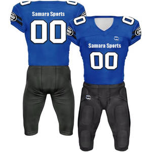 Uniforme de football américain en sergé durable de haute qualité séchage rapide respirant nouveau style de vêtements d'équipe prix bas grande taille - Product Image 4