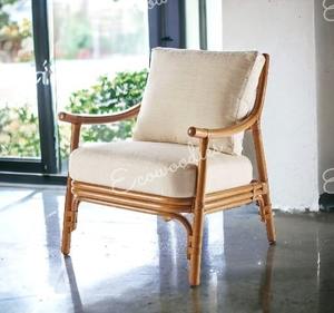 Silla de Bambú Natural Sólido, Muebles de Interior Cómodos para Restaurante, Hotel, Comedor, Sala de Estar, Dormitorio, Uso Versátil - Product Image 2