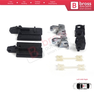 ชุดซ่อมรางเลื่อนหลังคาซันรูฟ BSR531+BSR532 พร้อมคันโยกและบานพับ 8 ชิ้น ซ้าย-ขวา สำหรับรถยนต์ซีรีส์ 3 รุ่น E36 E46 และซีรีส์ 7 รุ่น E38 รหัสอะไหล่ 54128119747 - Product Image 2