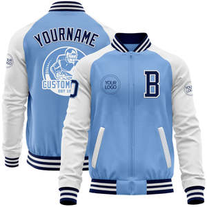 Venta caliente OEM Varsity Chaquetas para la venta en línea Nueva llegada de cuero manga Varsity chaquetas con su propio logotipo de marca - Product Image 1