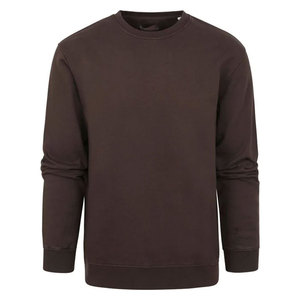 Vente en Gros de Grande Taille Hiver Confortable Sweat Col Pull Couleur Solide Sweat-shirt Décontracté pour Hommes avec Style Tendance Sweat-shirt - Product Image 5