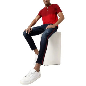 Jeans skinny respirants personnalisés par fabricants nouvelle mode pour hommes approvisionnement en usine pantalons en jean Slim Fit pour hommes - Product Image 3