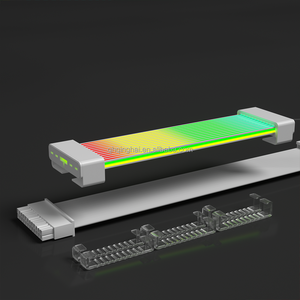 热卖游戏电脑电缆覆盖5V3P同步可弯曲霓虹灯发光条桌面背心 - Product Image 5