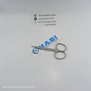 Ciseaux à ongles à cuticules Ciseaux à ongles en acier inoxydable Ciseaux de maquillage professionnels avec salon de manucure Fabricant de beauté - Product Image 2