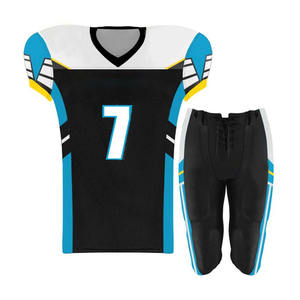 2024 ensemble de vêtements de sport de Football américain chemises en jersey durables à séchage rapide de haute qualité pour hommes fournisseur personnalisé nouveau populaire - Product Image 6