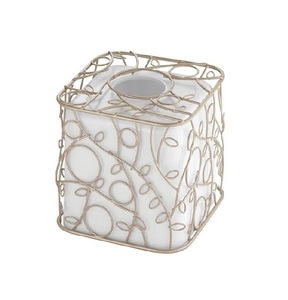 Haute demande à la main boîte à serviettes en métal dessus de table porte-serviettes fantaisie nouveauté meilleure qualité en gros meilleure qualité forte demande - Product Image 3