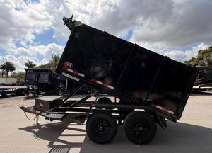 Remolque Volquete Hidráulico de Servicio Pesado de 14 Pies con Eje Tándem de Acero para Construcción y Jardinería - Product Image 3