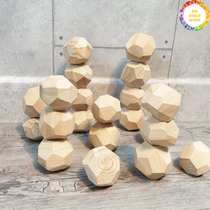 Jouet en bois Tumi Ishi du Vietnam, fabriqué en bois massif, conçu pour les jeux d'équilibre et à des fins décoratives - Product Image 6