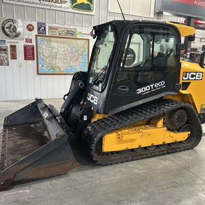 Chargeuse compacte JCB 300T modèle ECO avec flèche SRSPOWER, chenilles de 18 pouces, capacité de 1 tonne, moteur, boîte de vitesses, pompe, d'occasion - Product Image 6